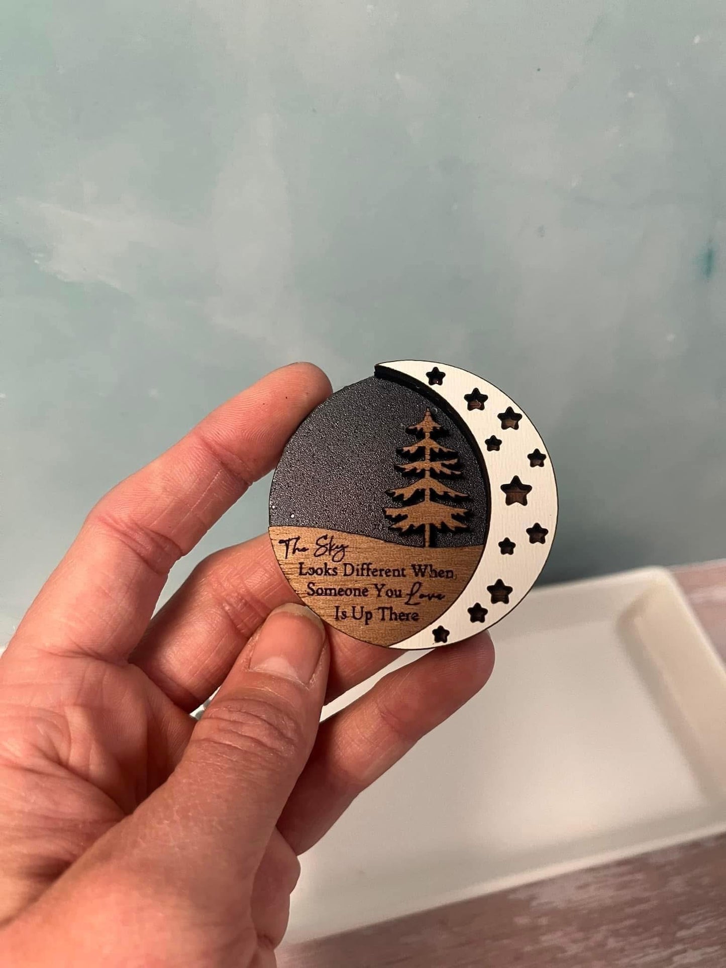 Skies Look Different Magnet