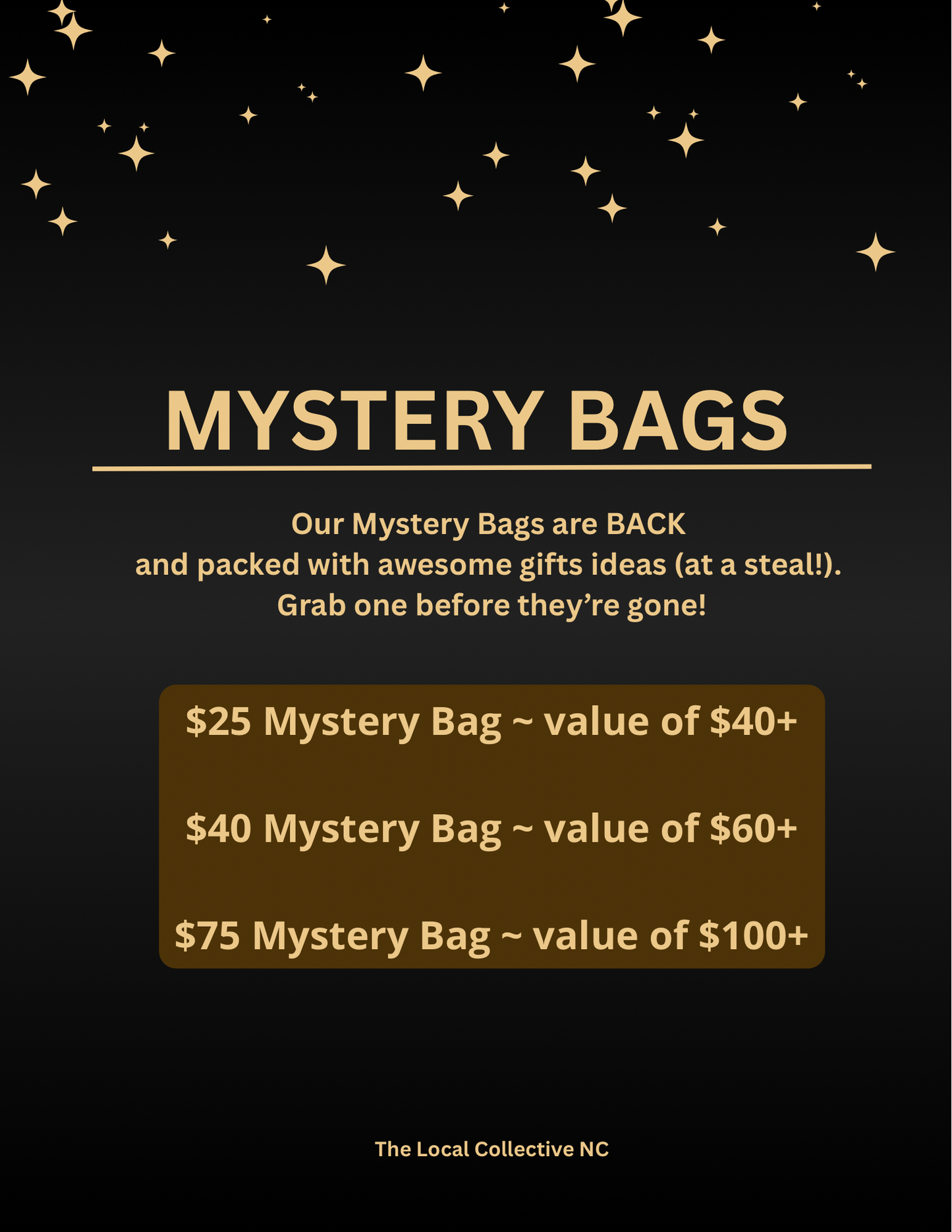 Mystery Bags