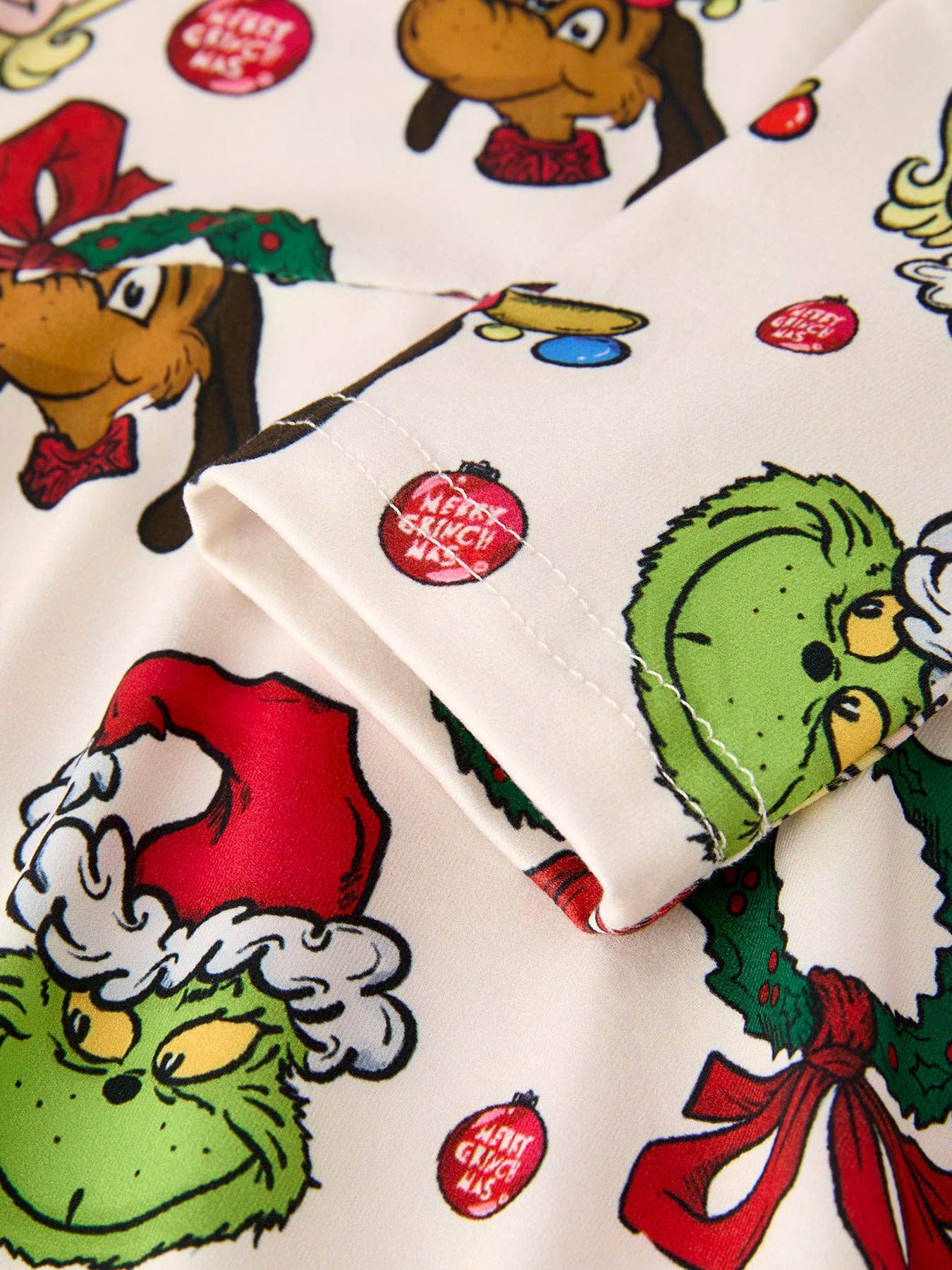 Winter Christmas Character Colorful Print Girls Dress