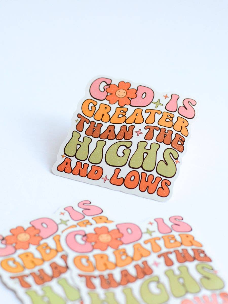 God Is Greater Sticker