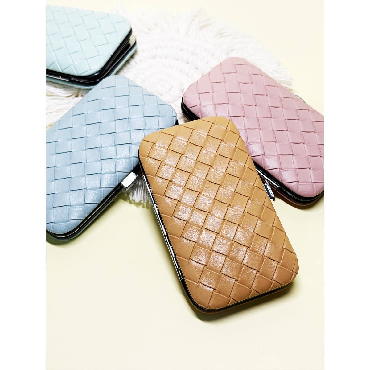 Personal Mani and Pedi Kit care tools with case