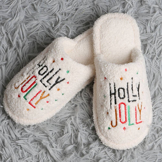 HOLLY JOLLY Slippers