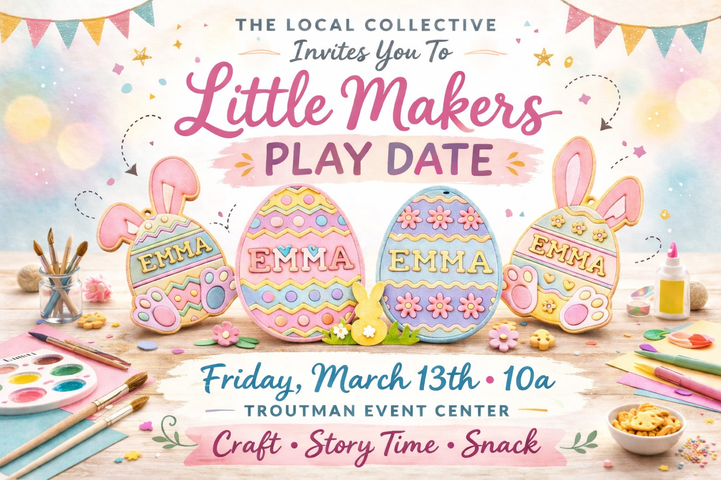 Little Makers Play Date - Fri March 13th 10a-11:30a