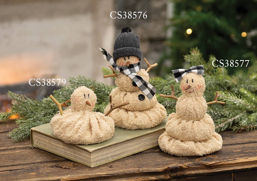 Beanie Melting Snowman