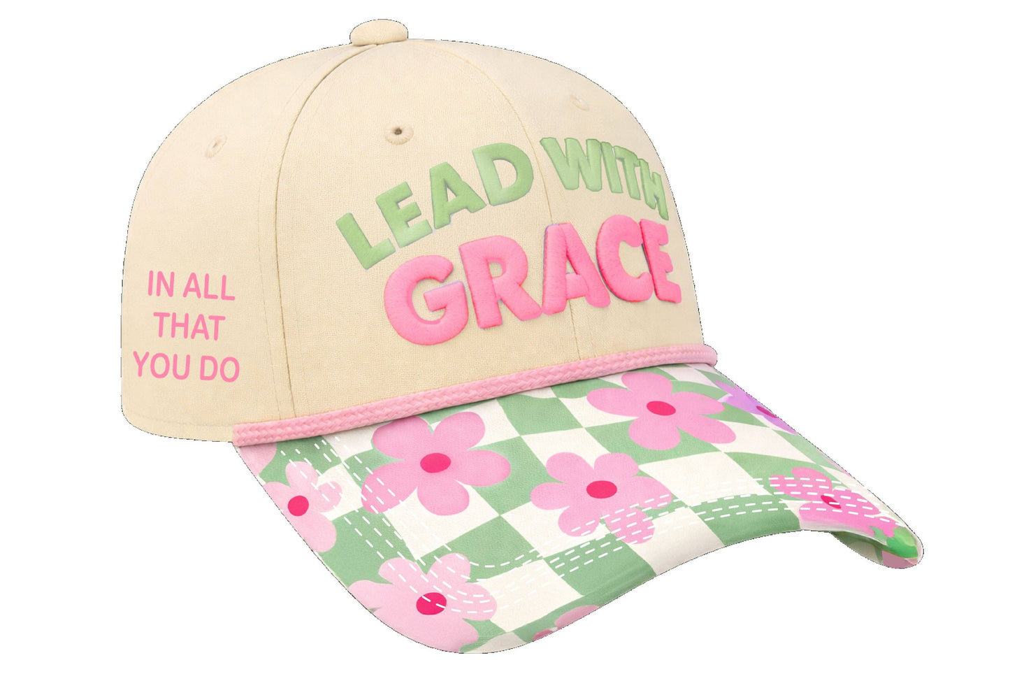 Lead with Grace - Embroidered Hat