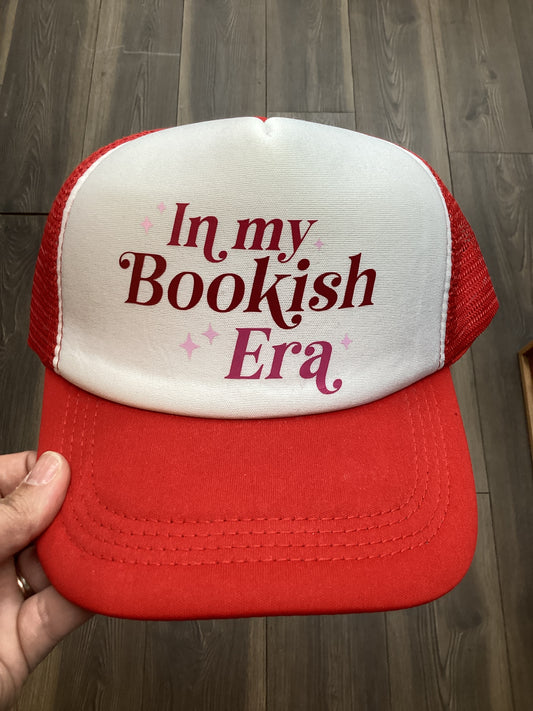 In my bookish era trucker hat