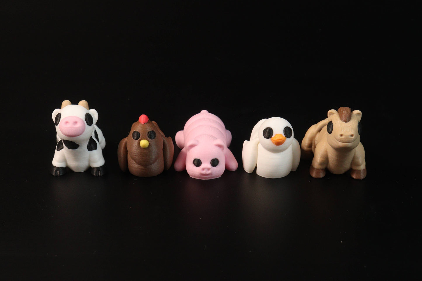 3D Printed Animals – Adventure Minis Farm Set
