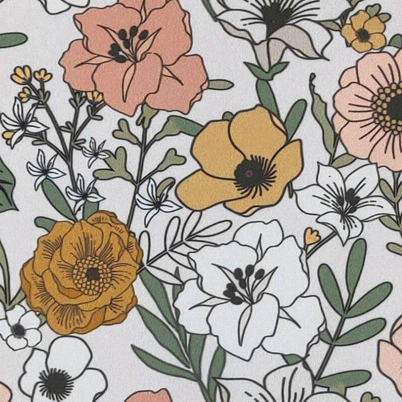 Mustard Blooms Girls Dress