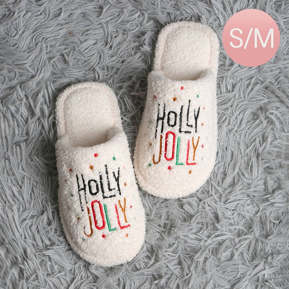 HOLLY JOLLY Slippers