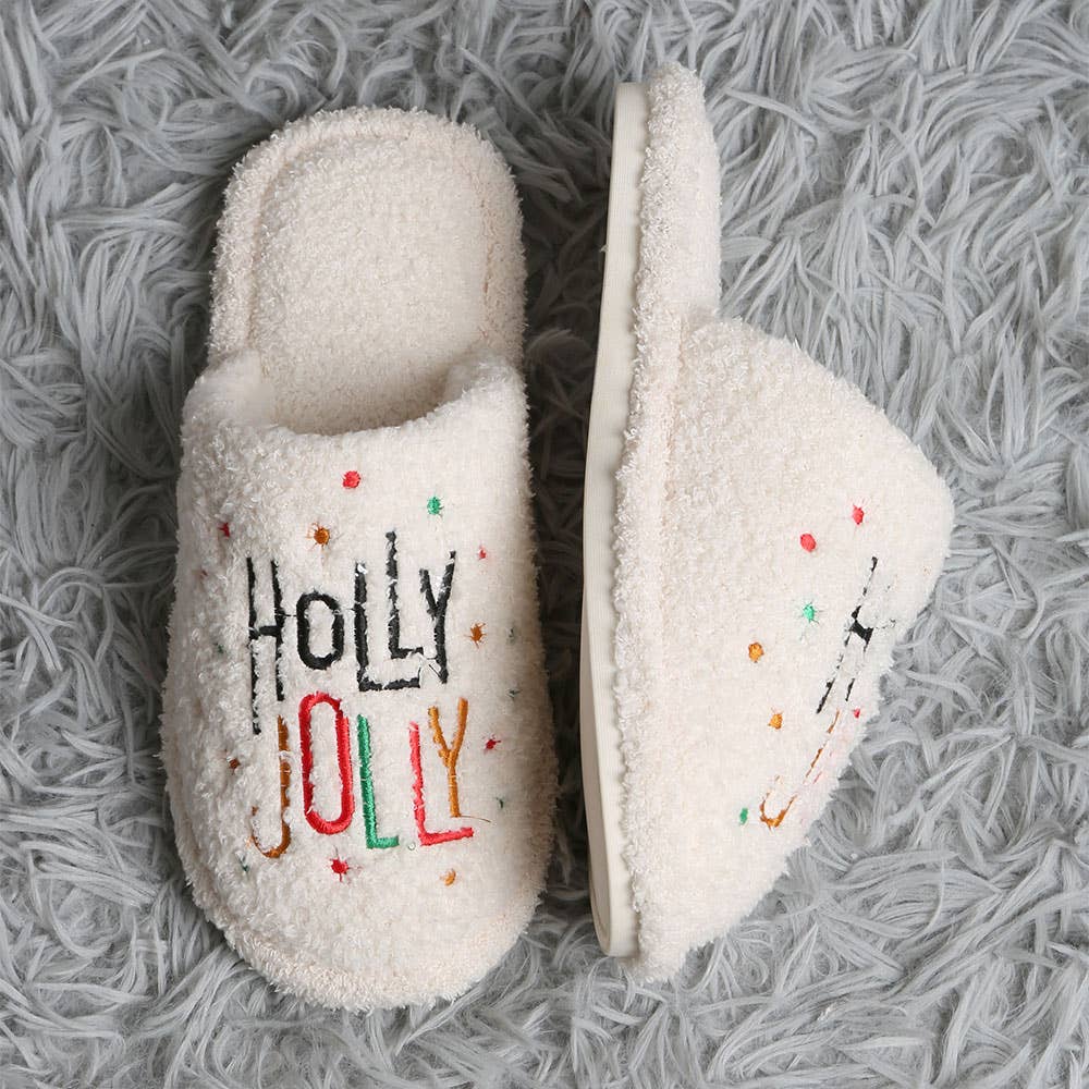 HOLLY JOLLY Slippers