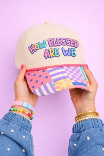 How Blessed Are We - Patch Work Hat