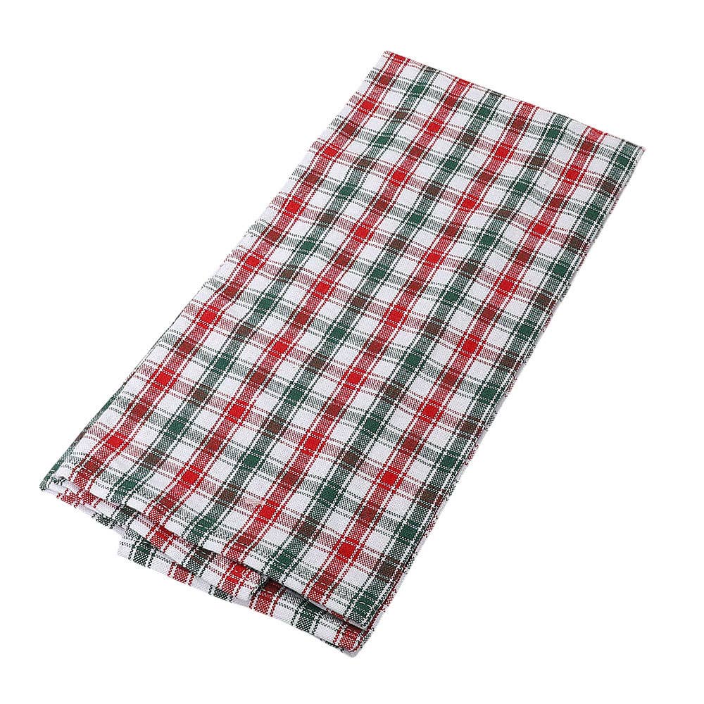 Holiday Classic Checkered Pattern Kitchen Towel