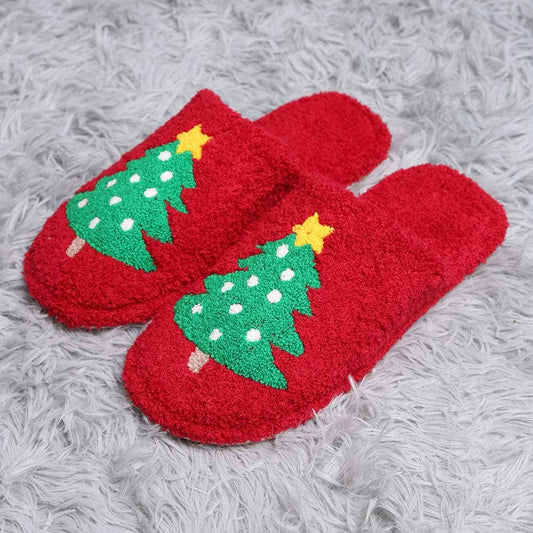 Christmas Tree Slippers