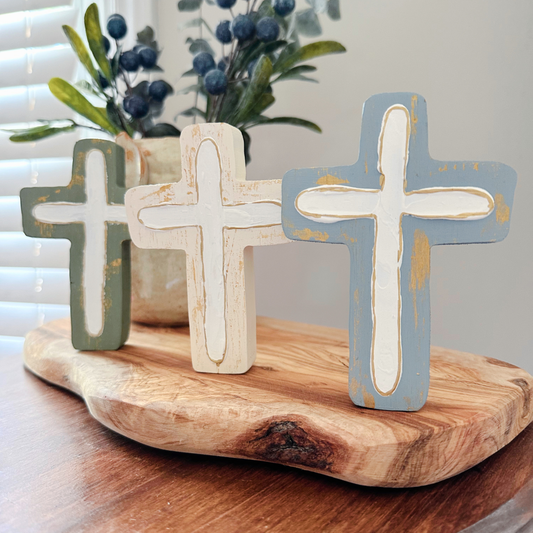 Chunky Wood Cross