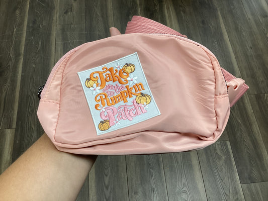 Pumpkin patch belt bag