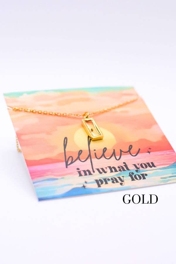 Mustard Seed Necklace – Believe in What You Pray For, Faith