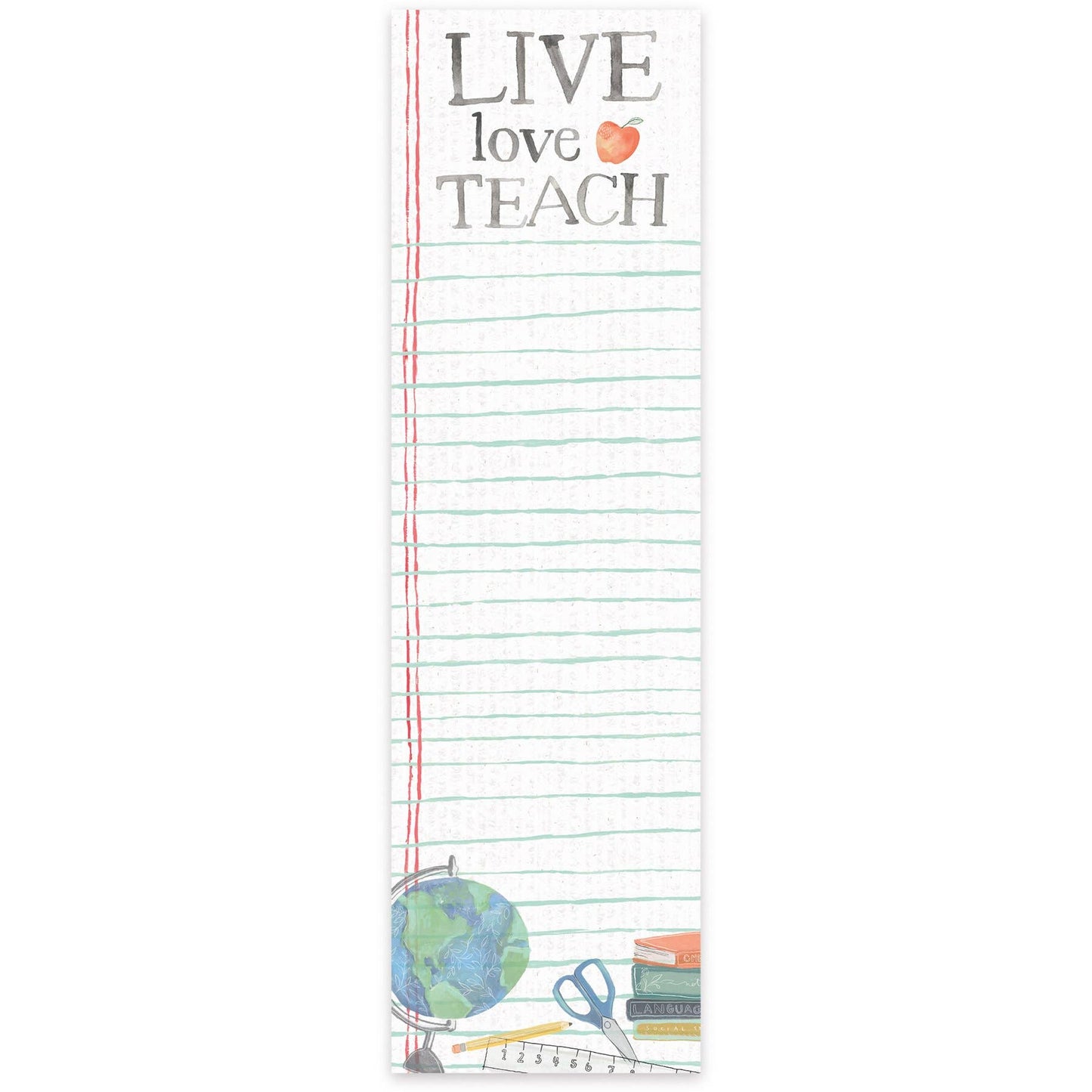 Live Love Teach List Pad