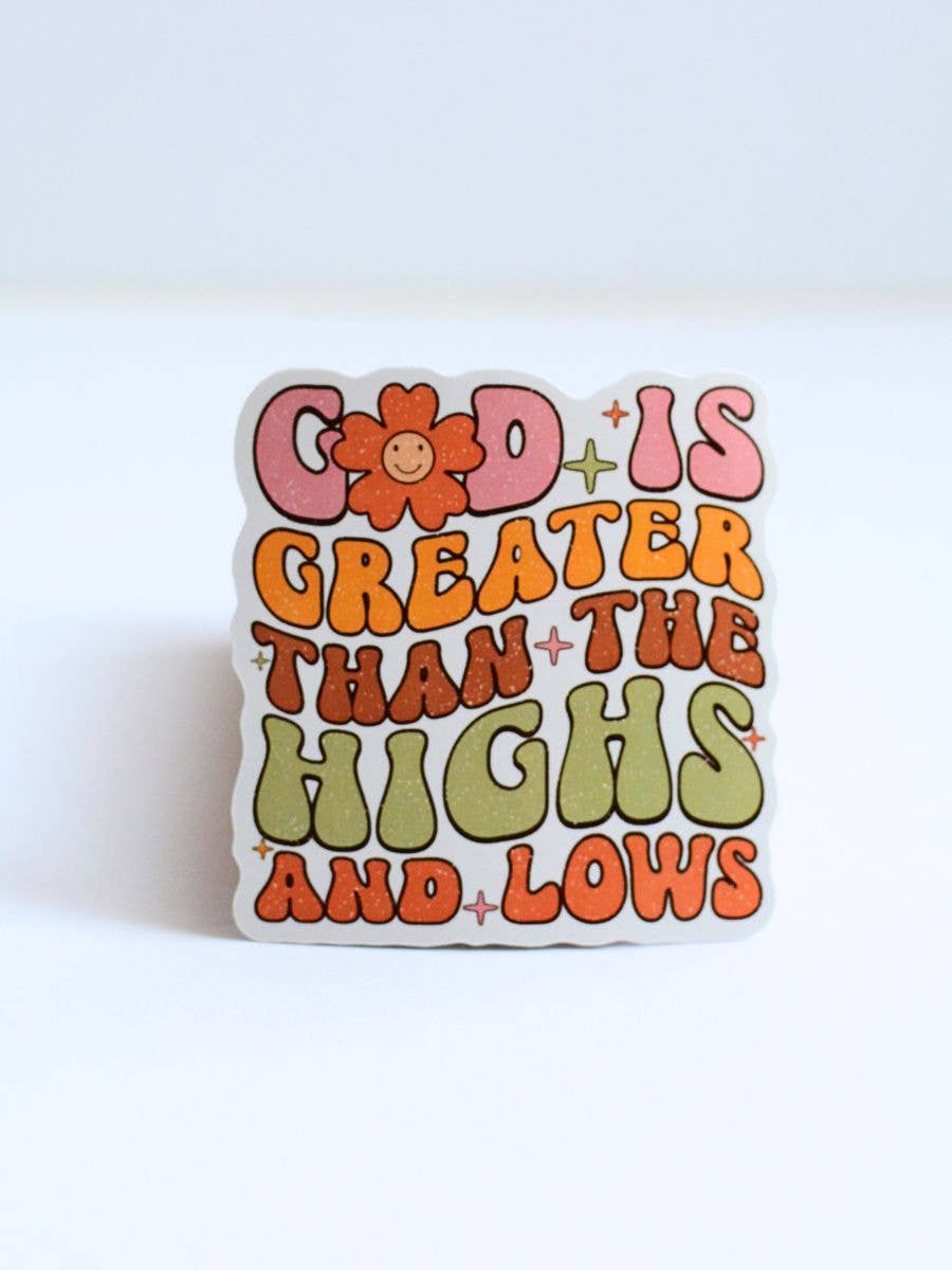 God Is Greater Sticker