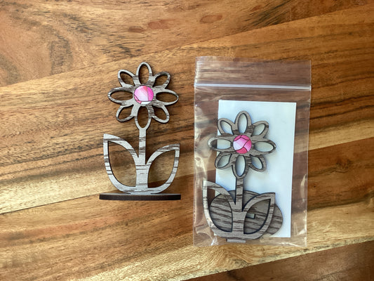 Wood cut flower