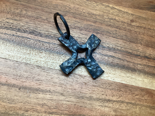 Cross keychain