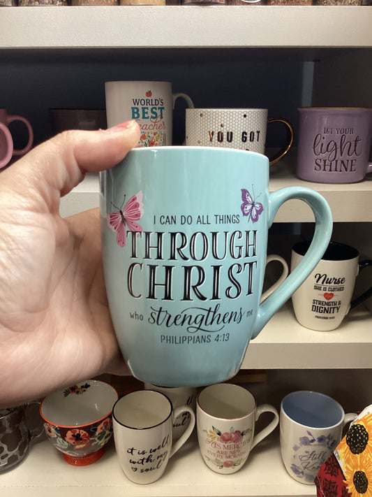 I can do all things mug