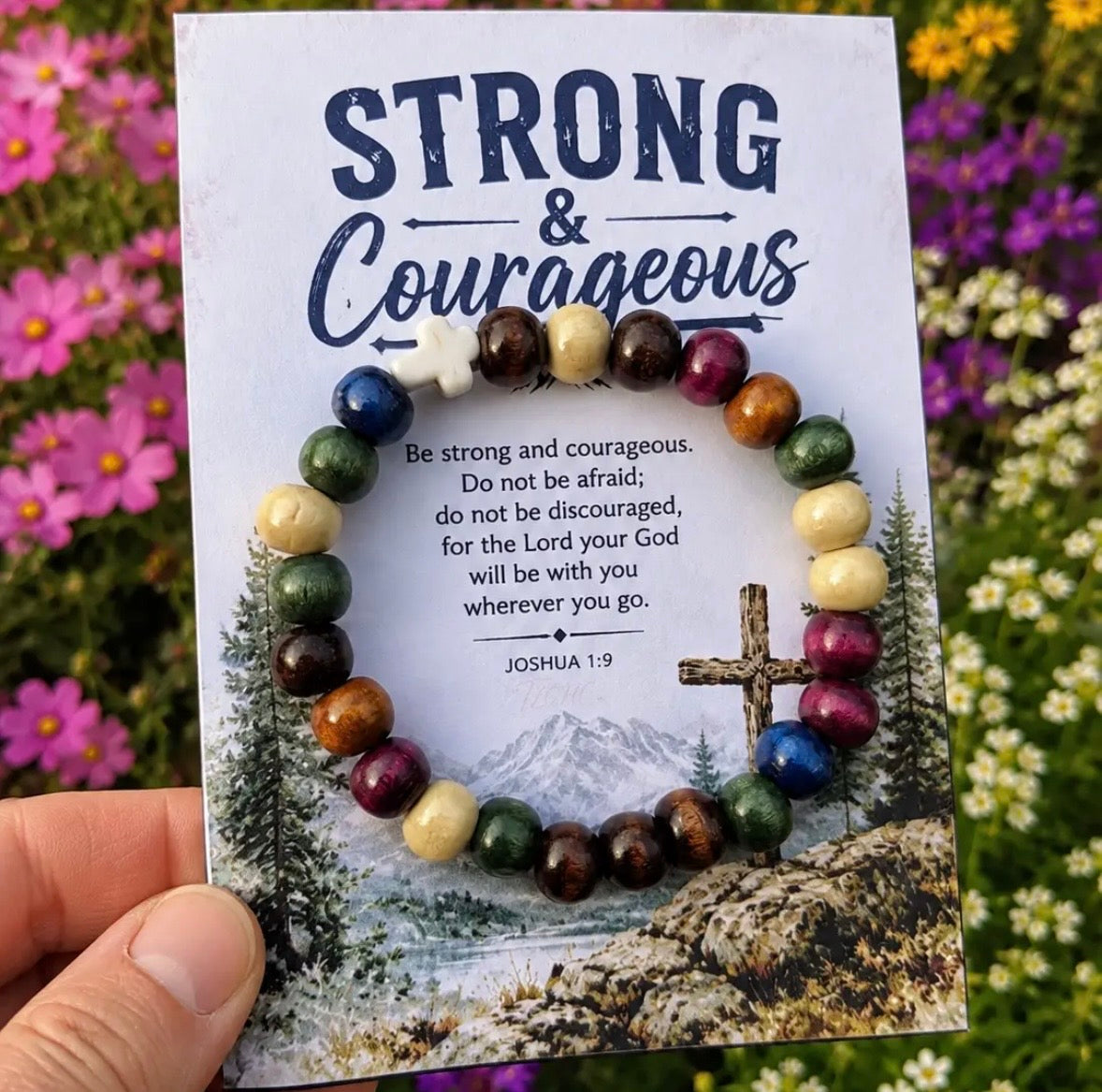 Strong & Courageous - Bracelet