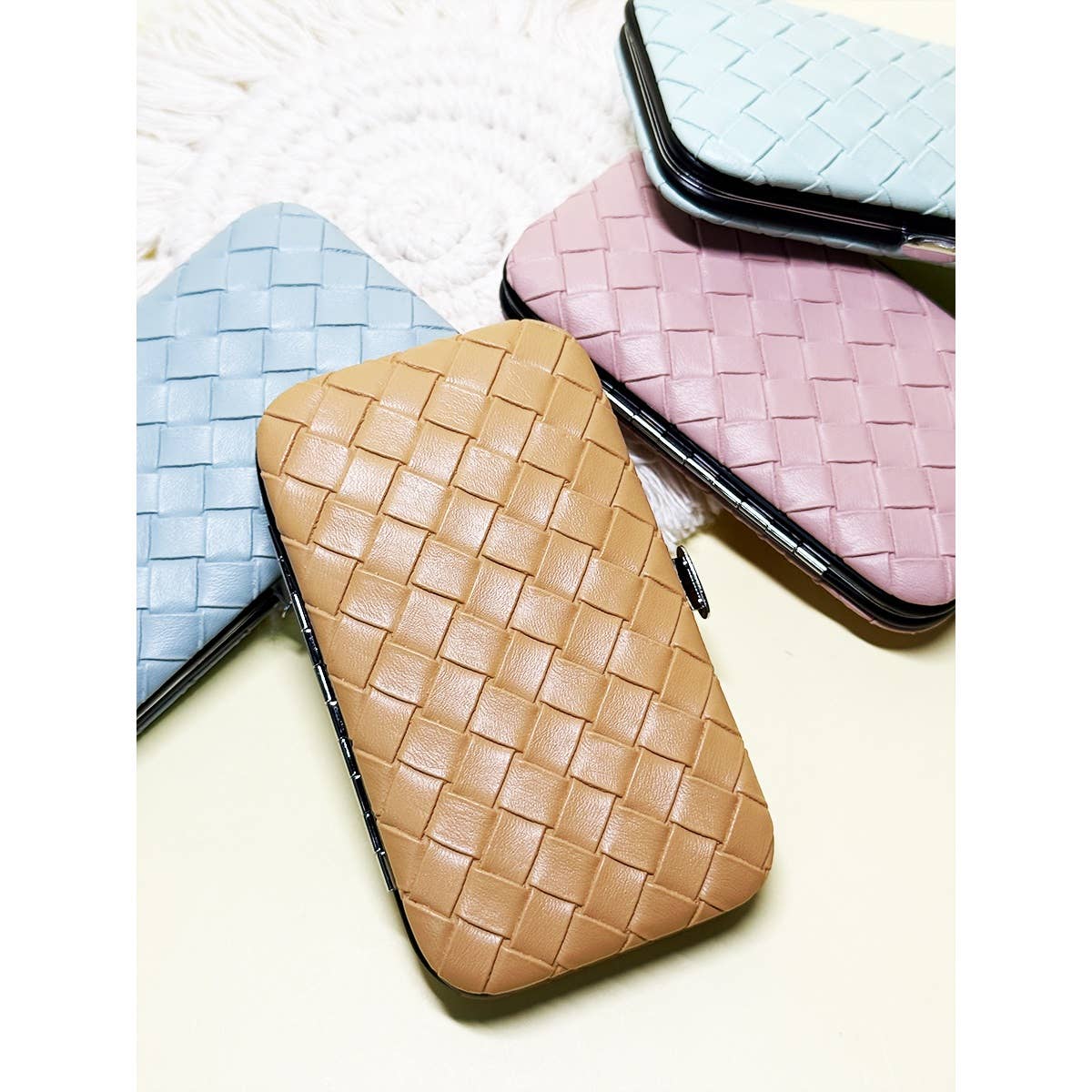 Personal Mani and Pedi Kit care tools with case