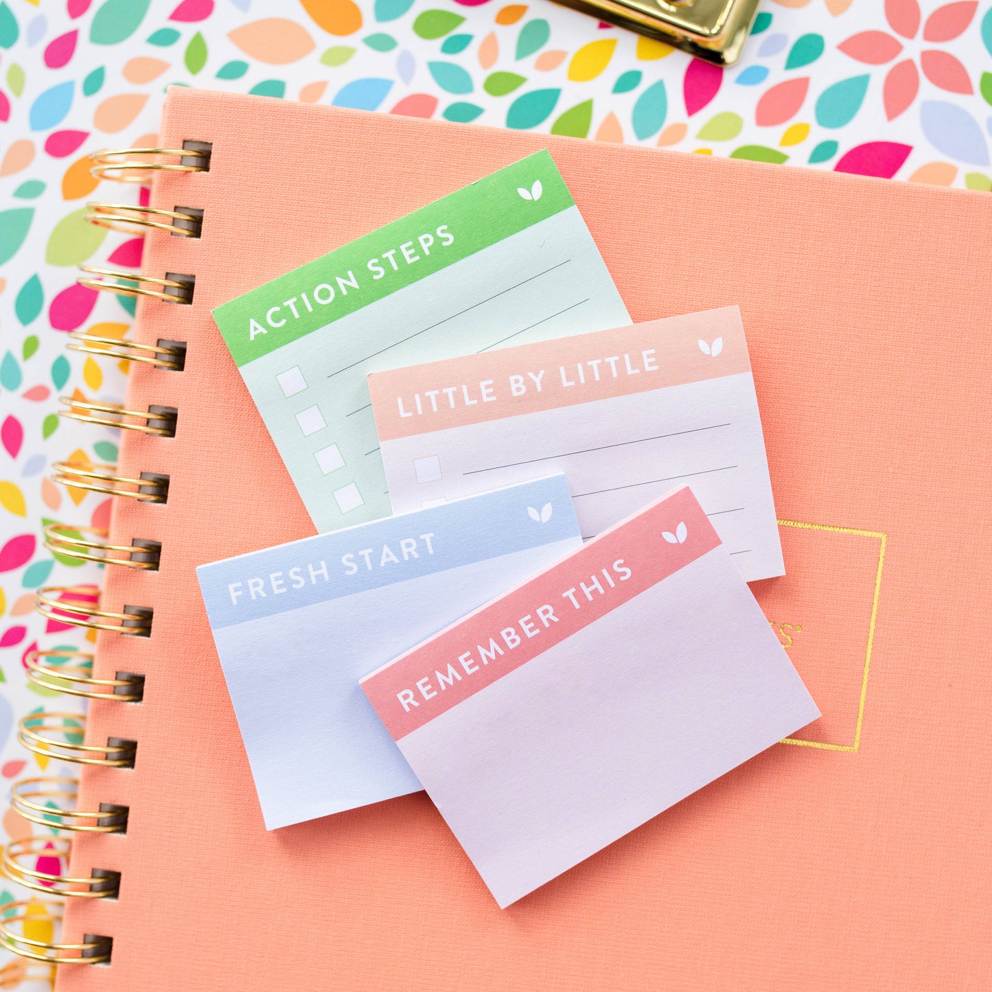 Mini Goal Setting Sticky Notes