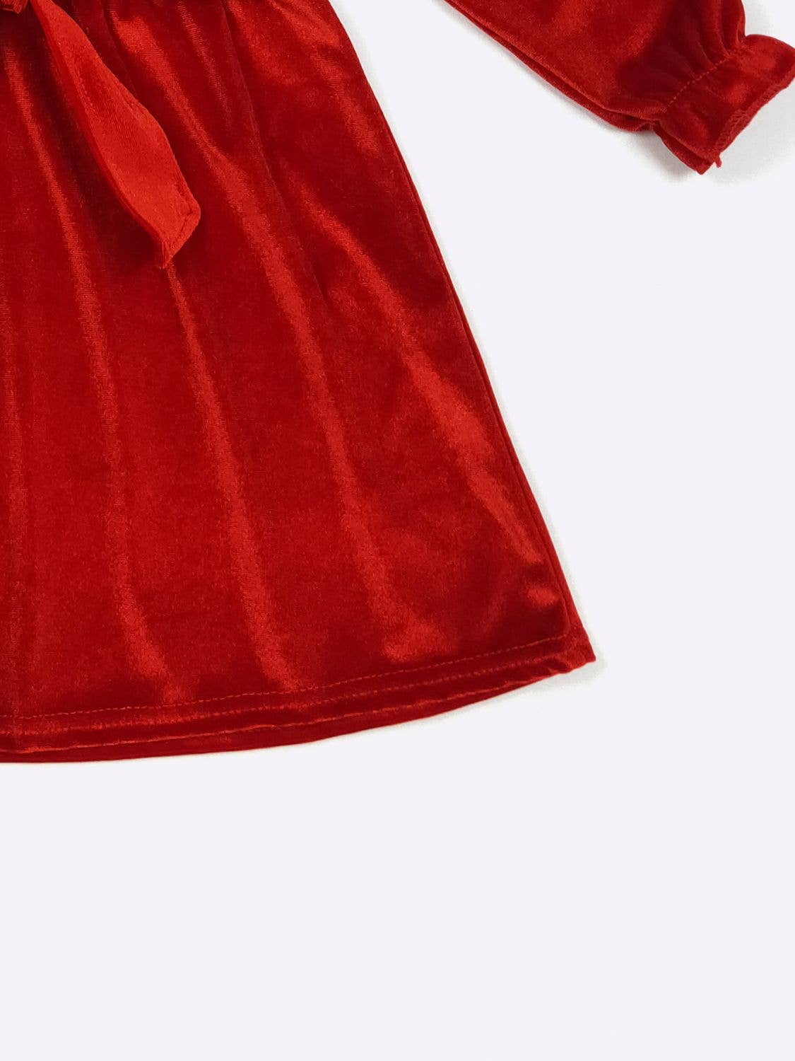 Red Velvet Girls Dress