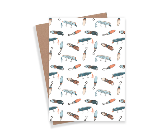 Fishing Lure Card
