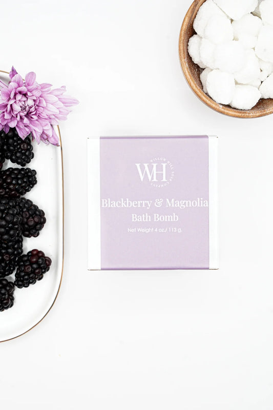 Blackberry & Magnolia Bath Bomb