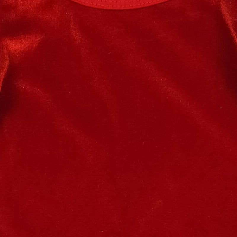 Red Velvet Girls Dress