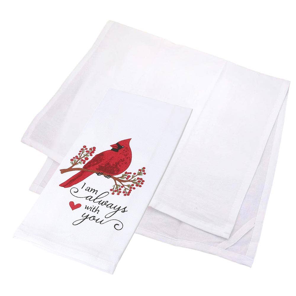 MERRY CHRISTPAWS Message Dog Printed Kitchen Towel
