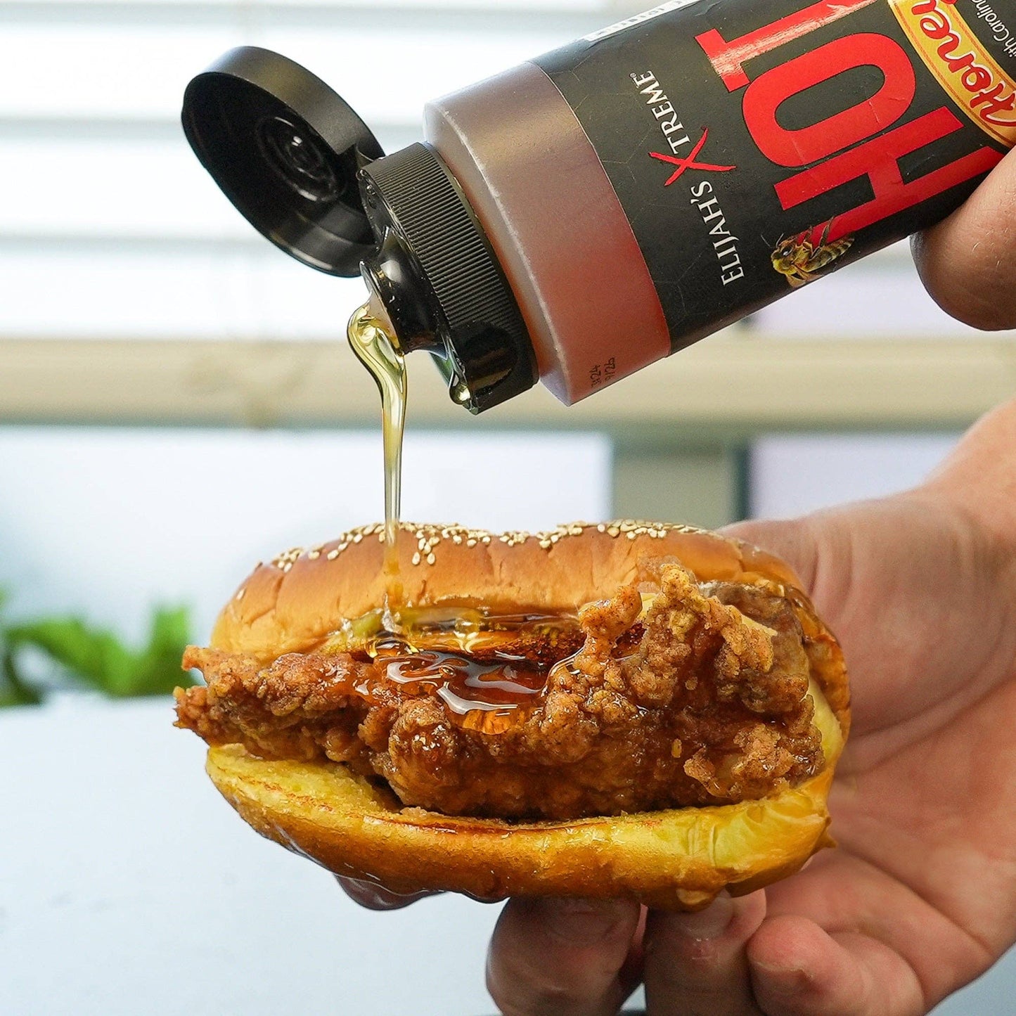 Elijah's Xtreme Extra Hot Honey 12oz Bottle