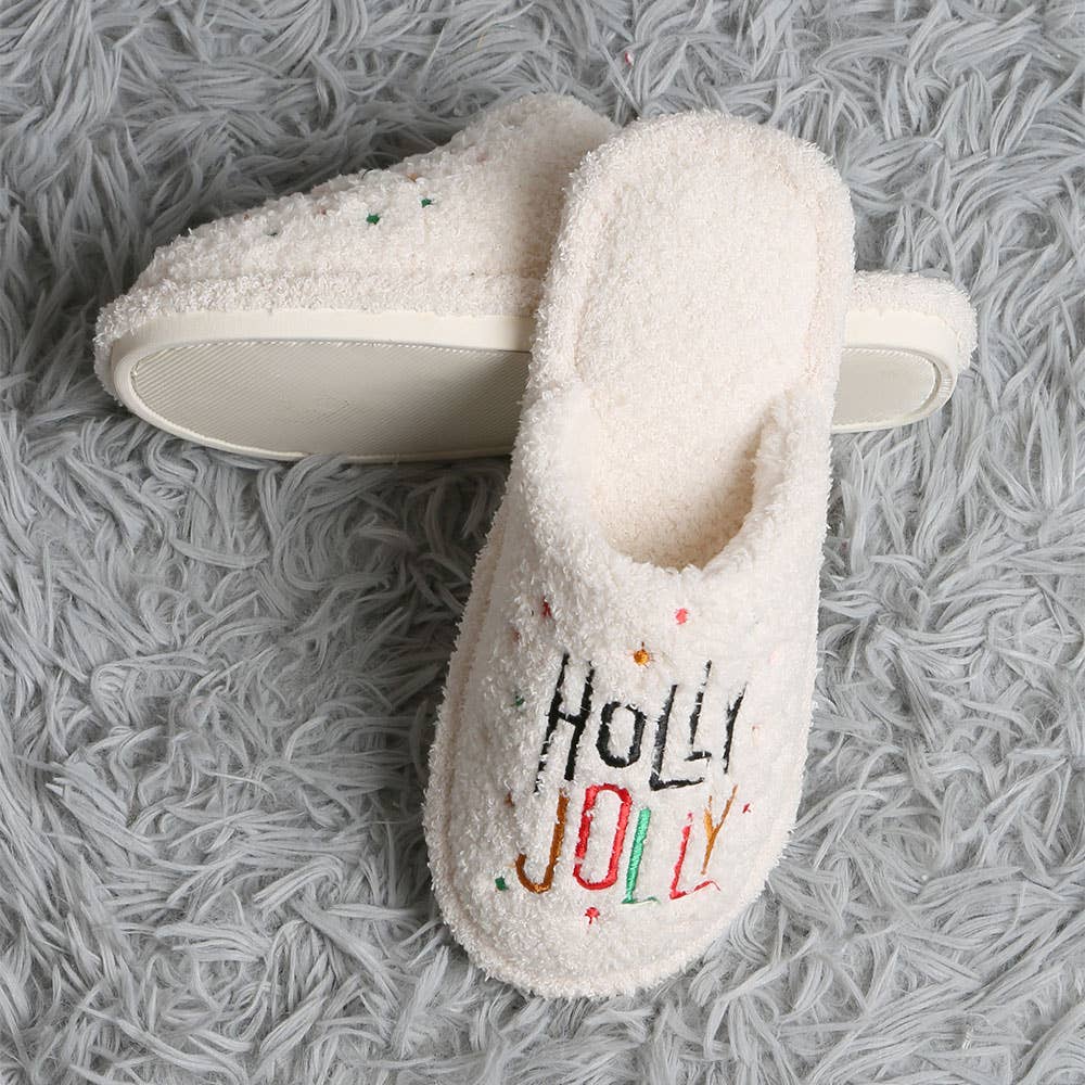 HOLLY JOLLY Slippers
