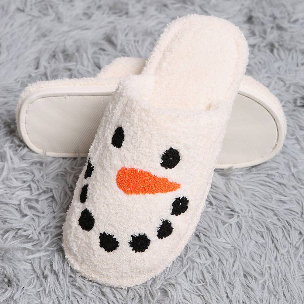 Snowman Slippers