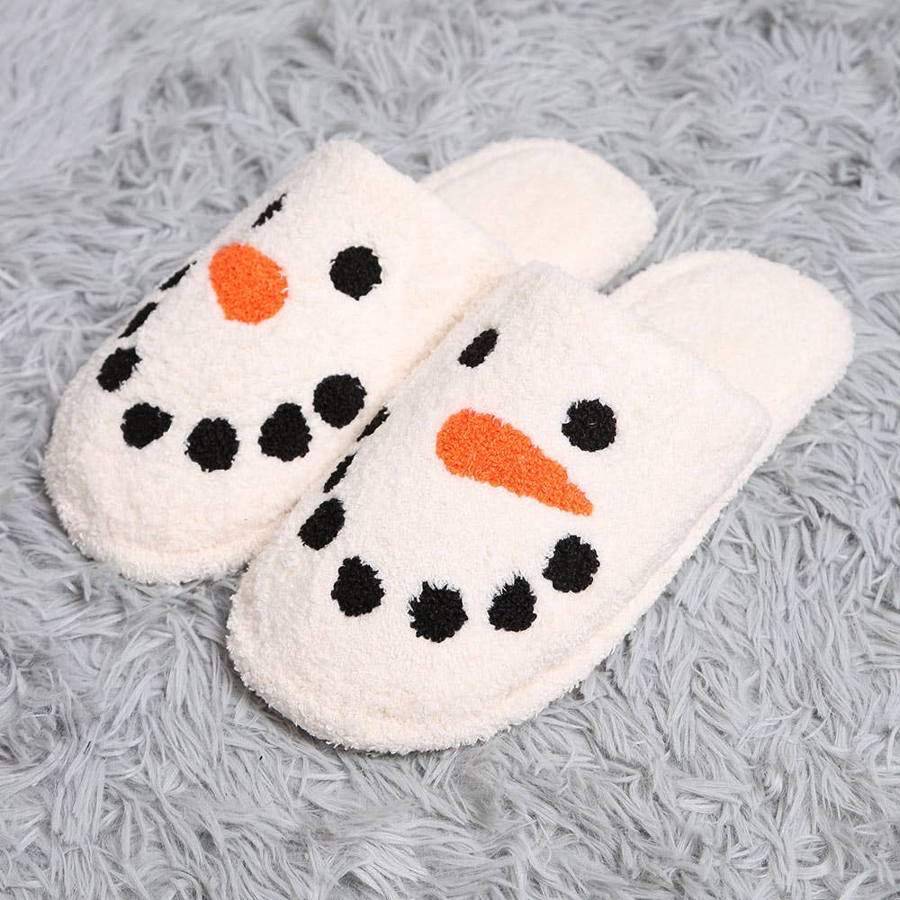 Snowman Slippers