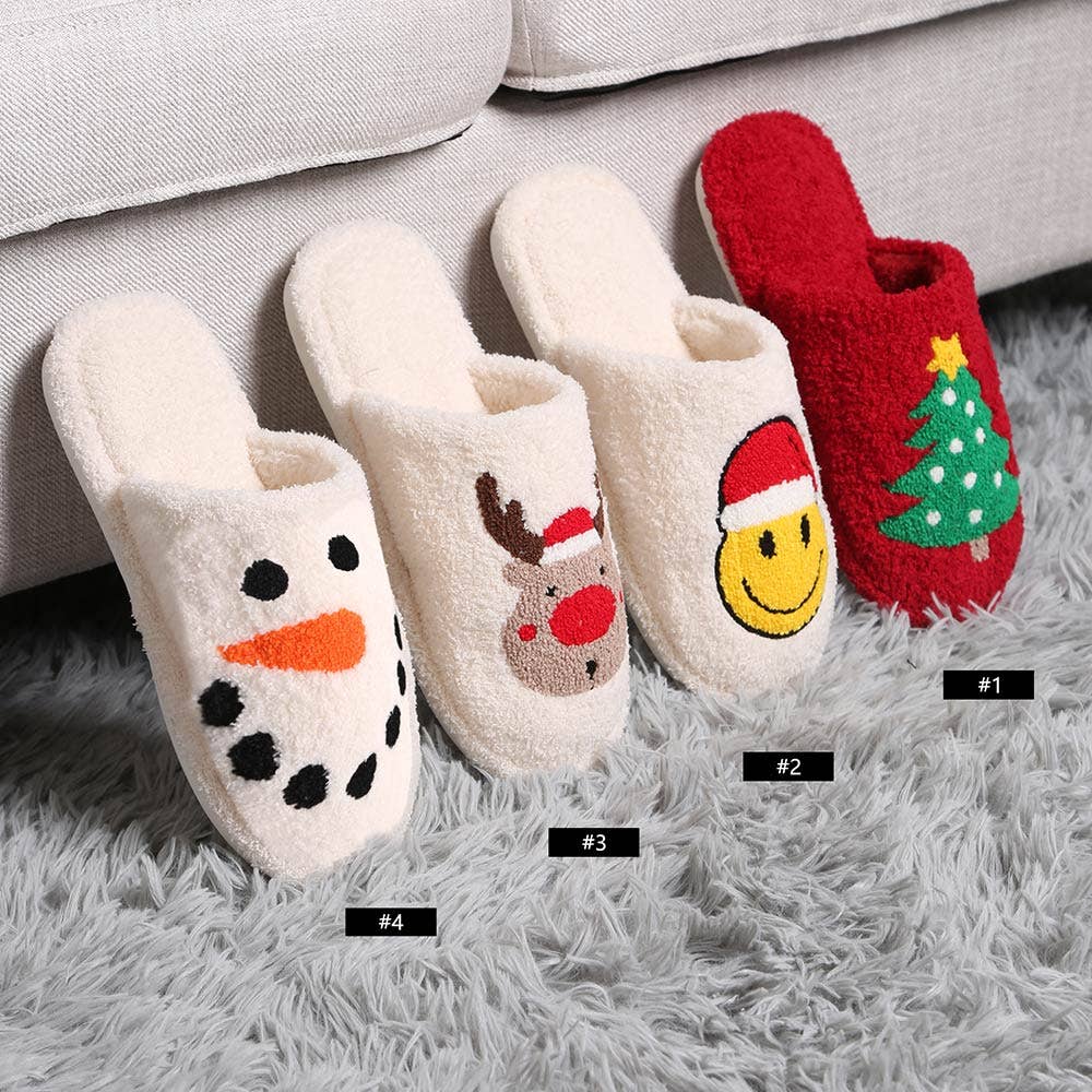 Snowman Slippers