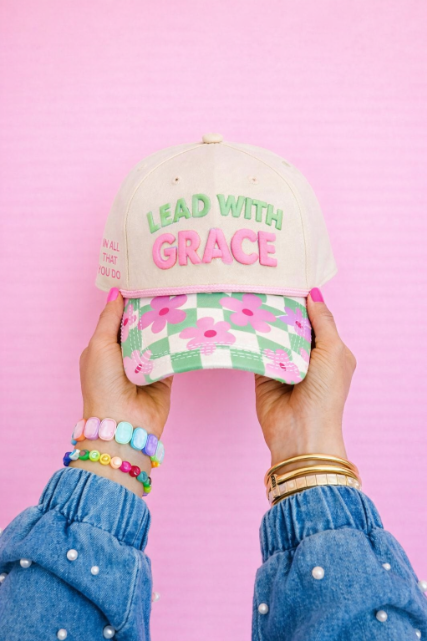 Lead with Grace - Embroidered Hat