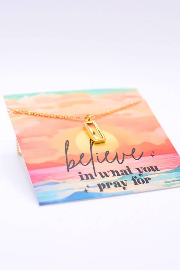 Mustard Seed Necklace – Believe in What You Pray For, Faith