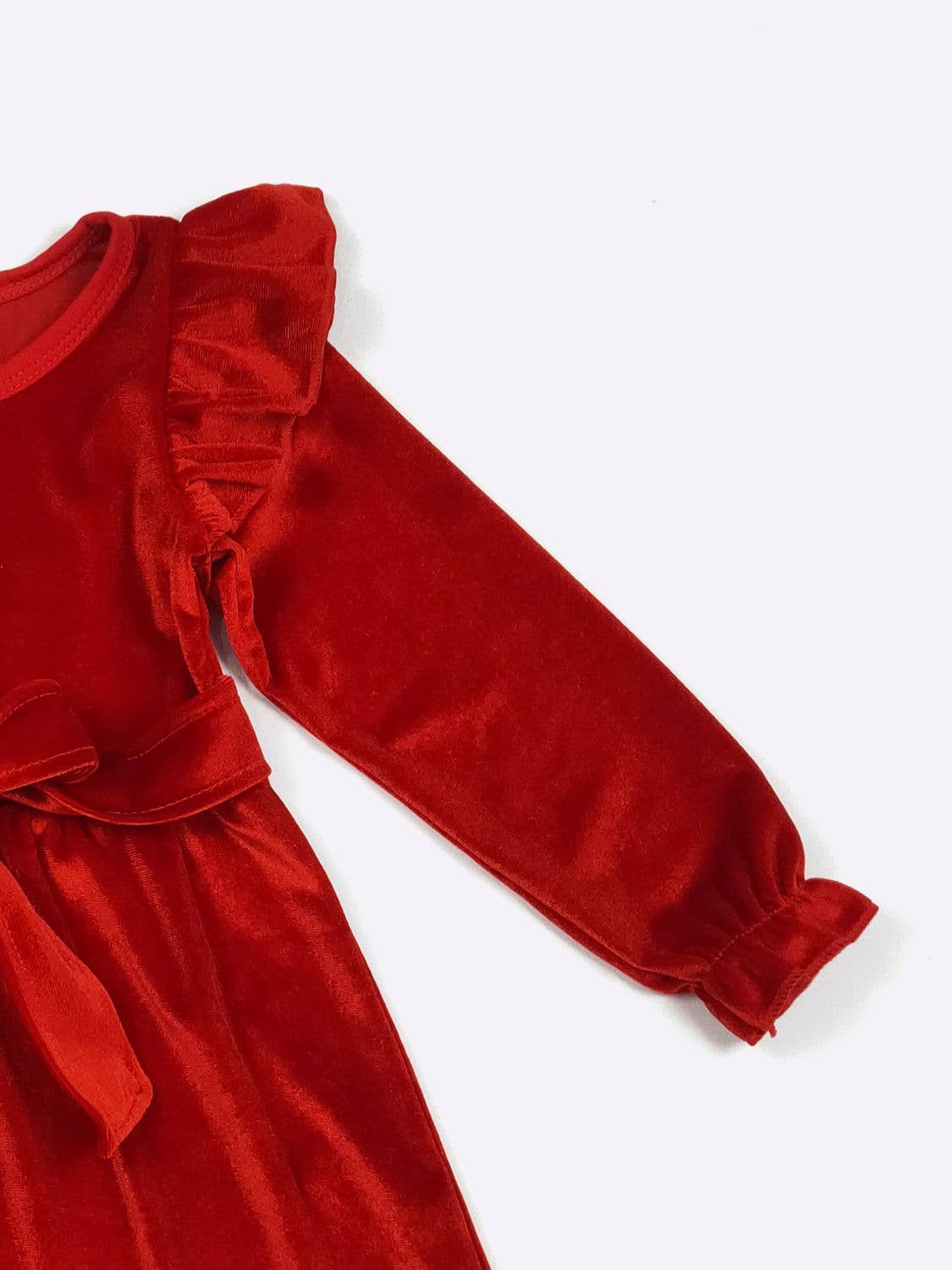 Red Velvet Girls Dress
