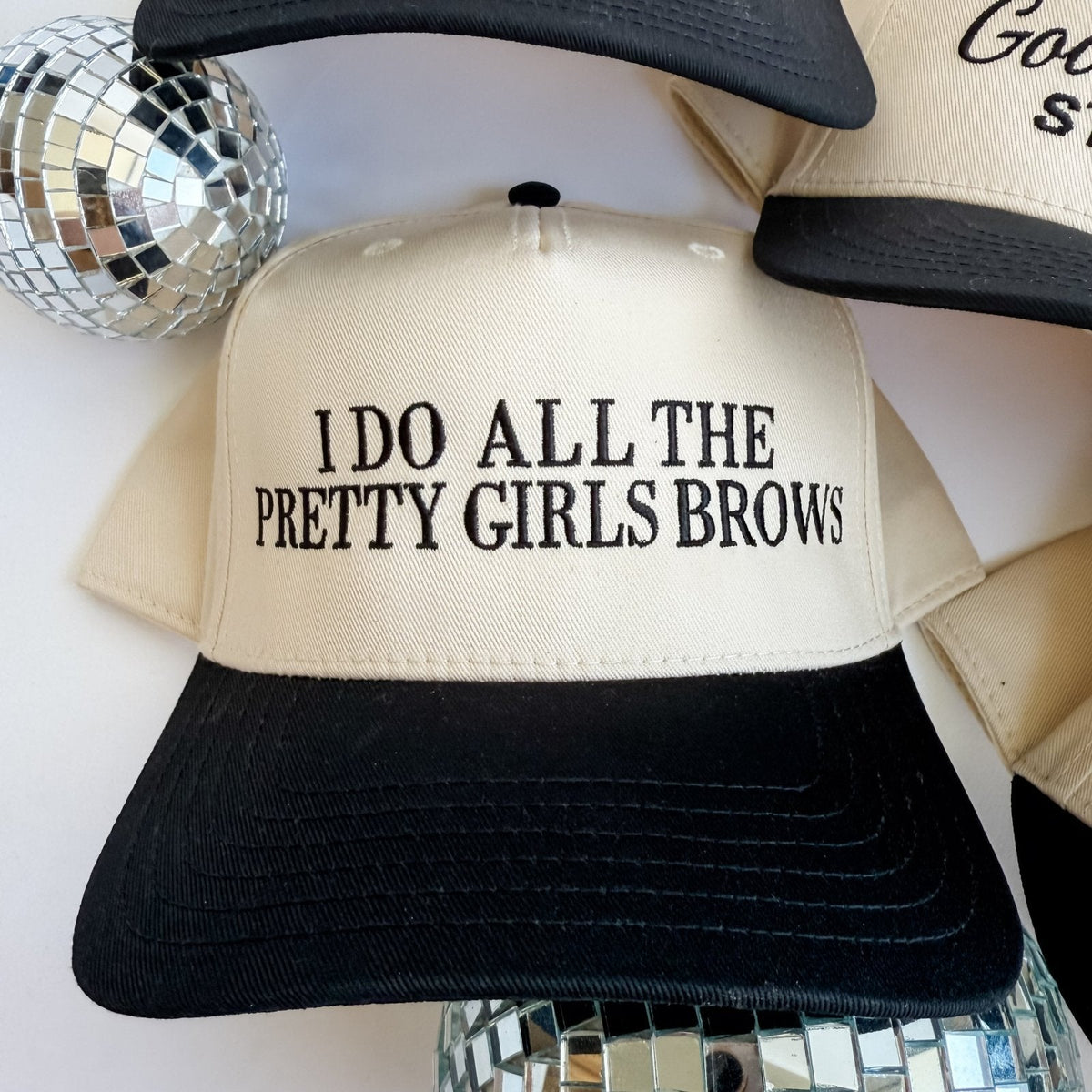 I Do All The Pretty Girls Brows - Trucker Hat